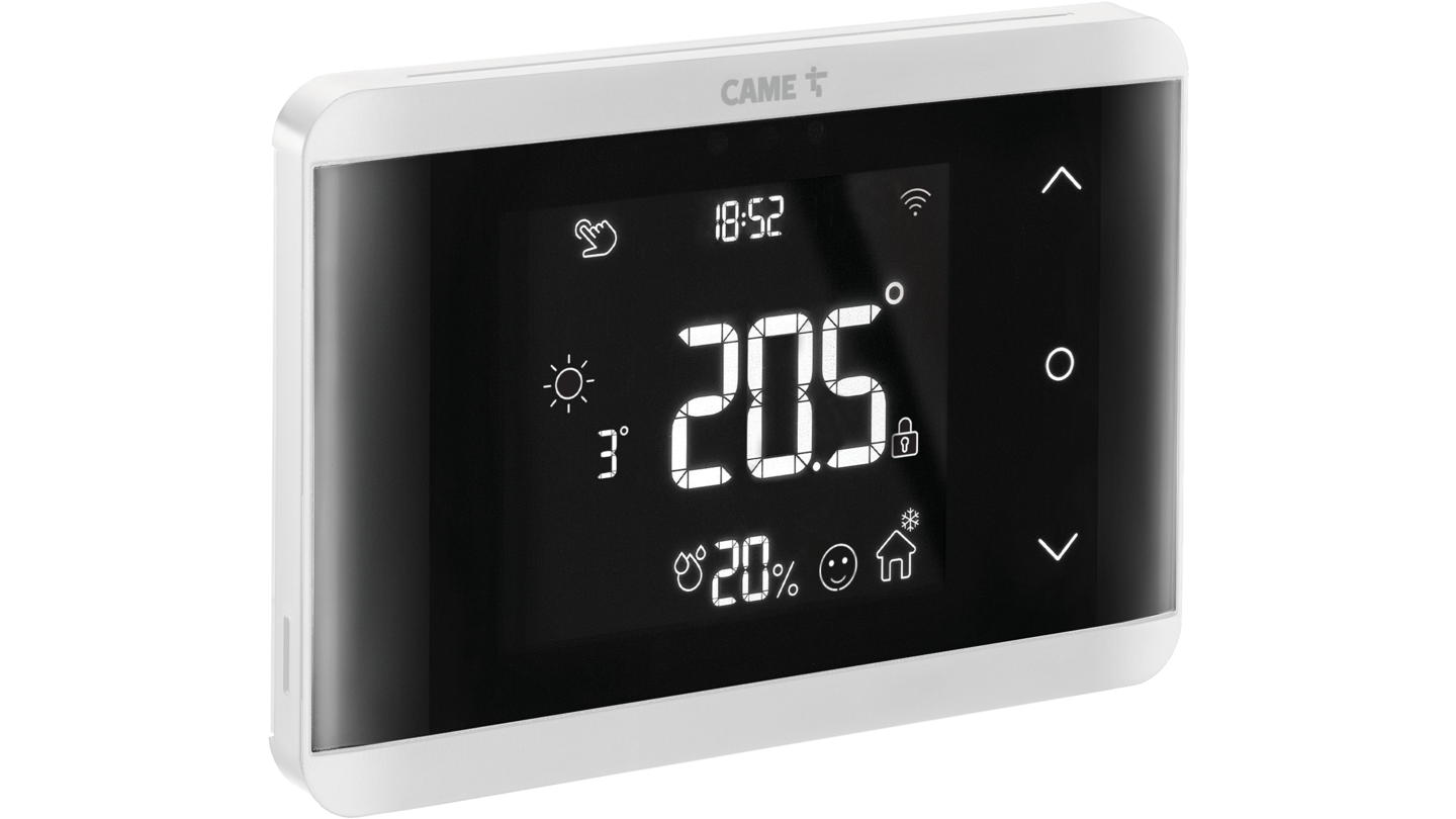 Termostat CAME TH/750 WH WIFI cu fir pe perete