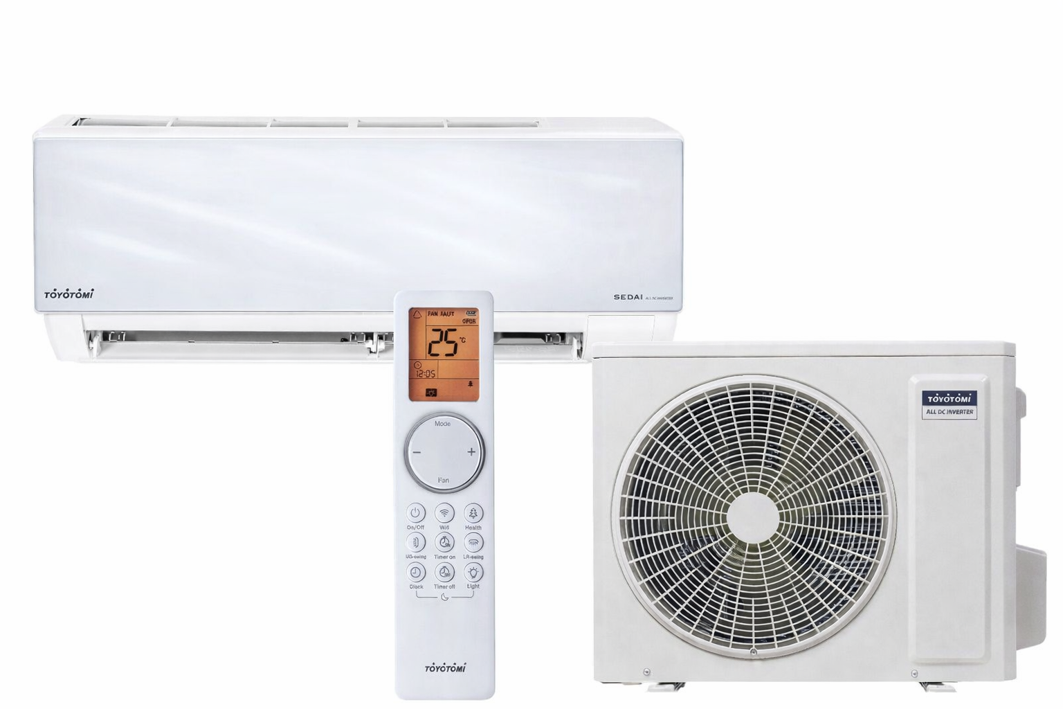 Toyotomi SEDAI ALL DC INVERTER TAN/TAG-A13SC