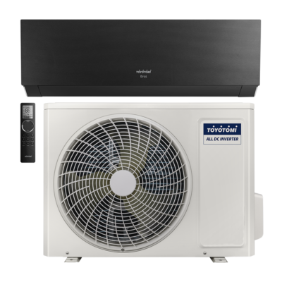 TOYOTOMI ErAI Black 24000 BTU Ionizator și WiFi