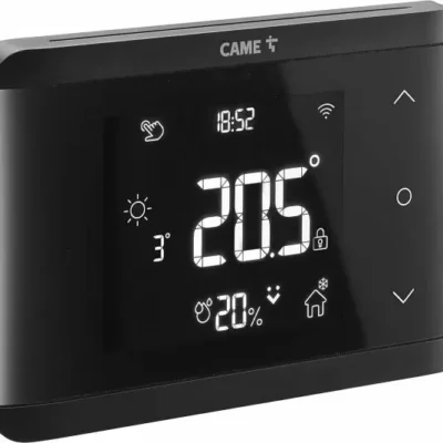 Termostat CAME TH/700 BK WIFI cu fir in perete