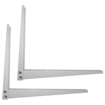 Console metalice rabatabile tabla 1.5mm 9000-12000BTU L470mm (albi)