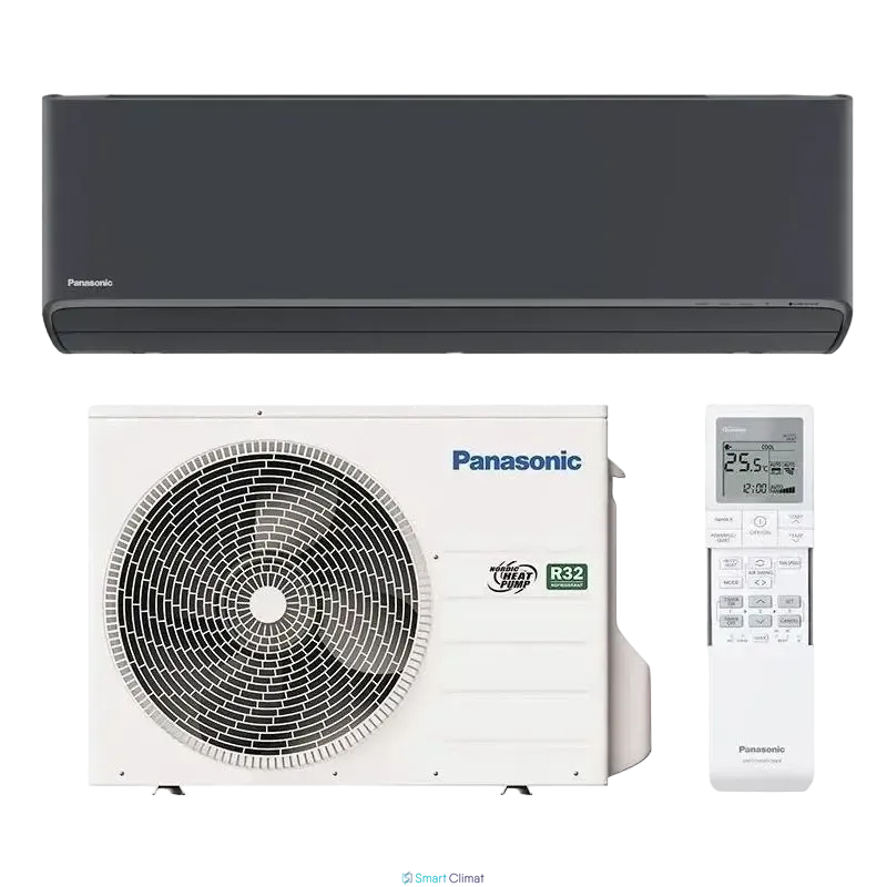 Aparat de aer condiționat Split Panasonic Etherea XZ35XKEW-H NEGRU, 12000 BTU