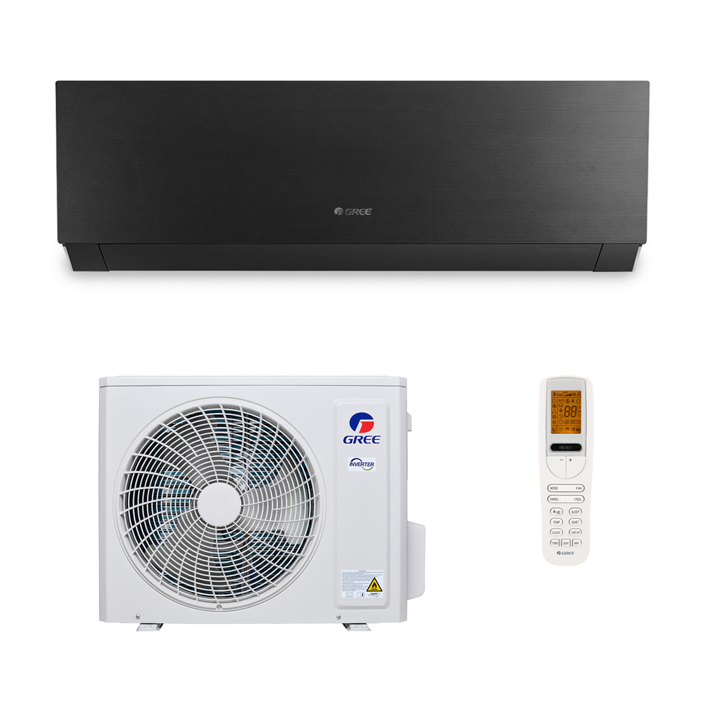 Gree Clivia Inverter R32 ( Black ) GWH18AUDXD-K6DNA1A