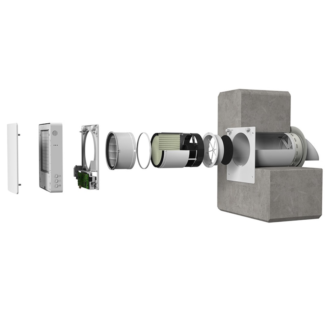Recuperator de perete Hoshi HS-HRV050CWF
